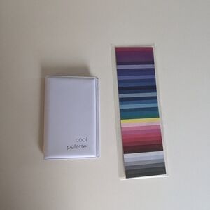 International Color Institute Cool Palette Swatch Book and Color Sheet